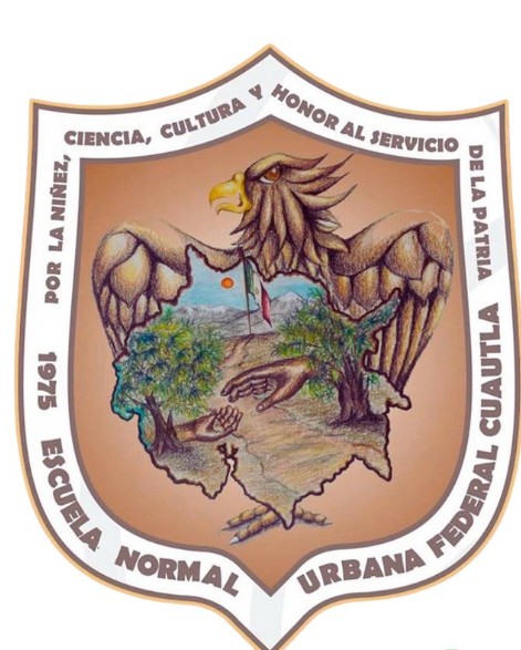Escudo de la Escuela Normal Urbana Federal Cuautla