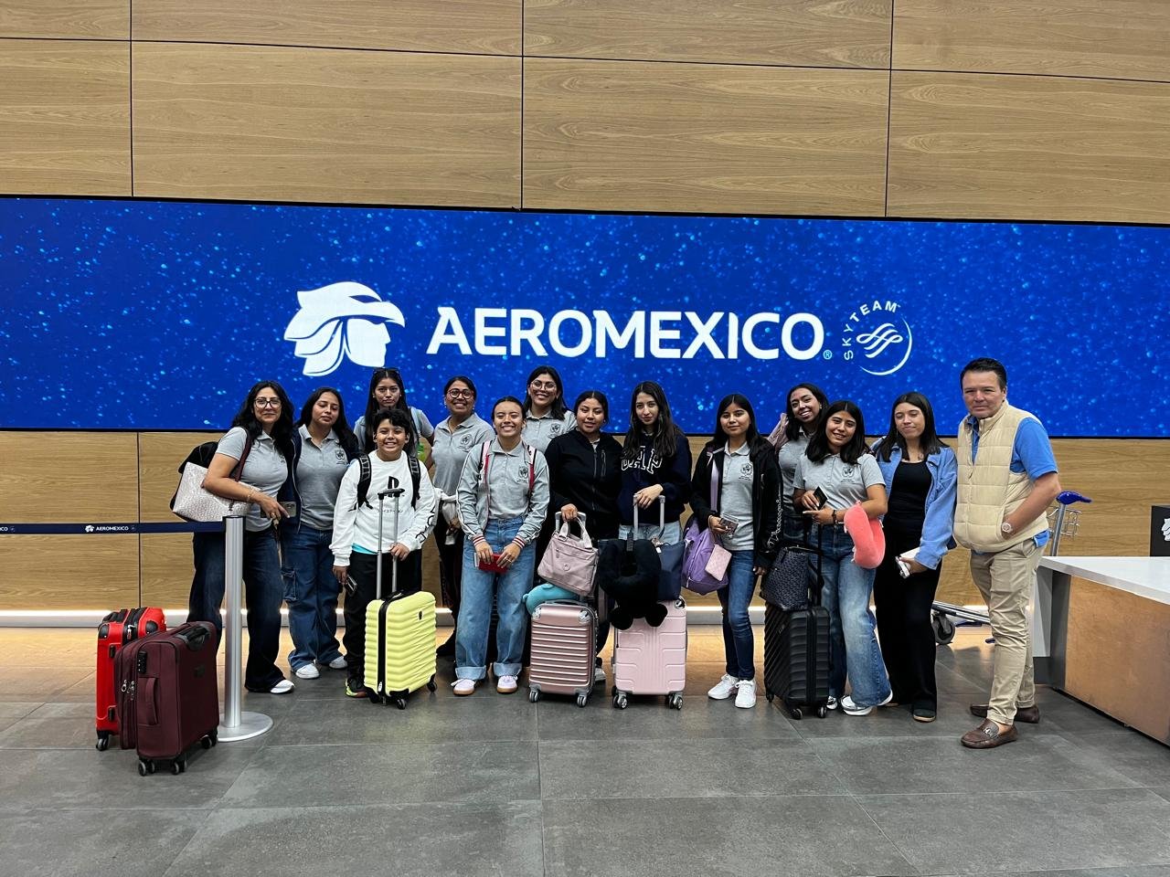 Estudiantes ENUFC durante estancia académica en Murcia, España
